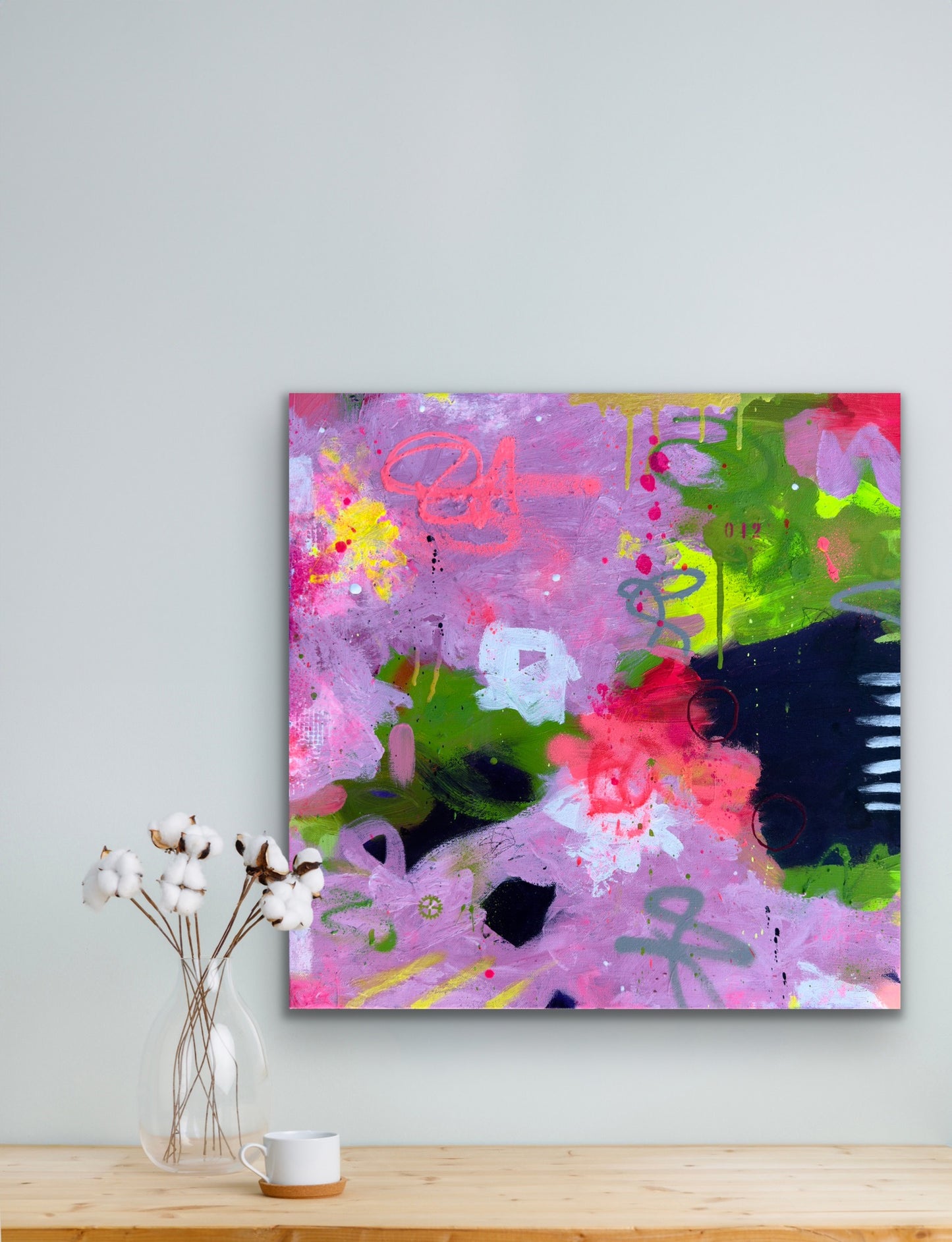 Strawberry Mochi [20x20]